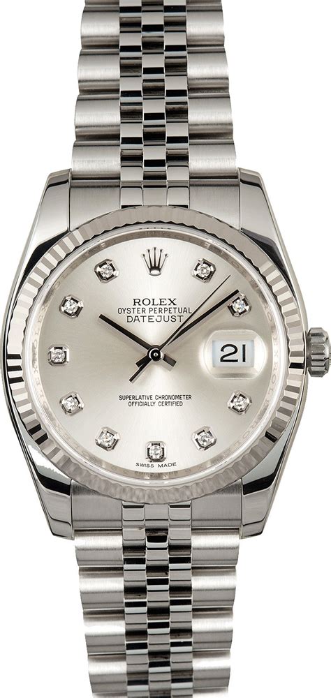 rolex datejust 116234 silver|rolex datejust 116234 men's watch.